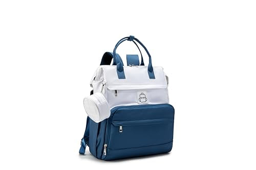 Chic Mommy Backpack | Waterproof & Organizer Backpack (Blue)