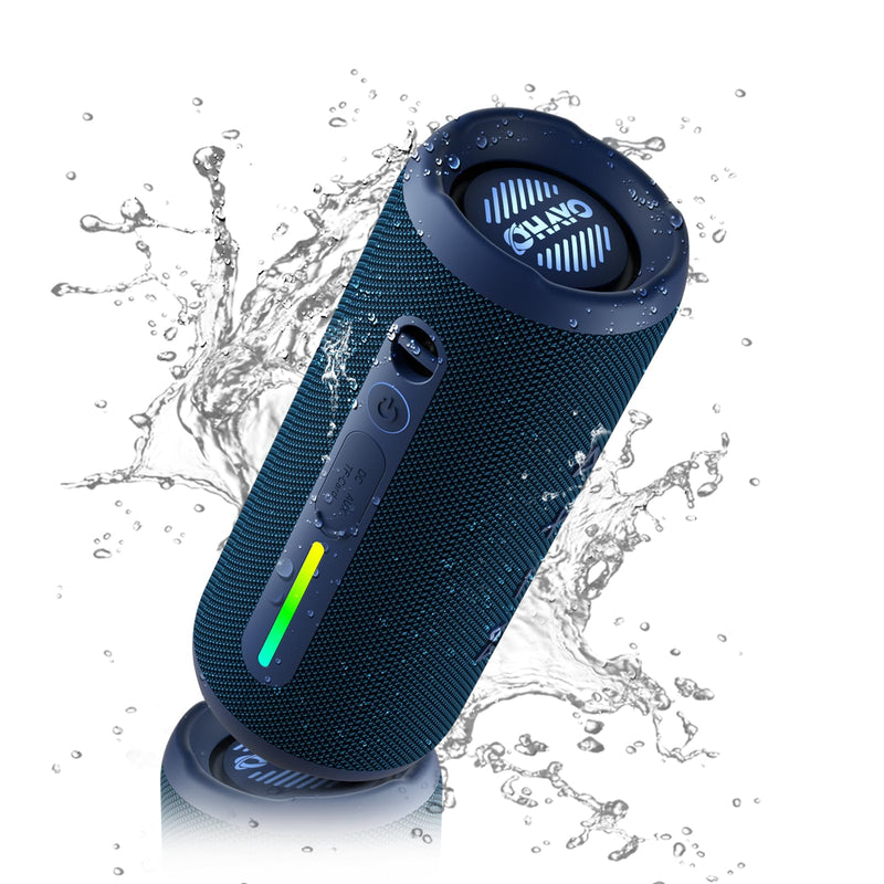 OHAYO Extreme Bluetooth Speaker - Waterproof 24W Stereo with RGB Lighting